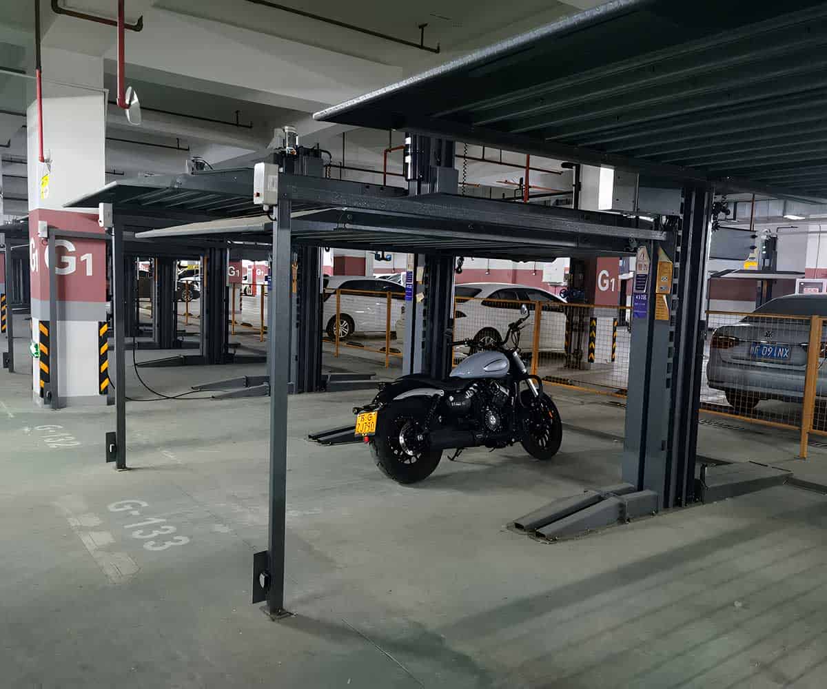 甘肅二層簡易升降機械式停車庫的使用與維護