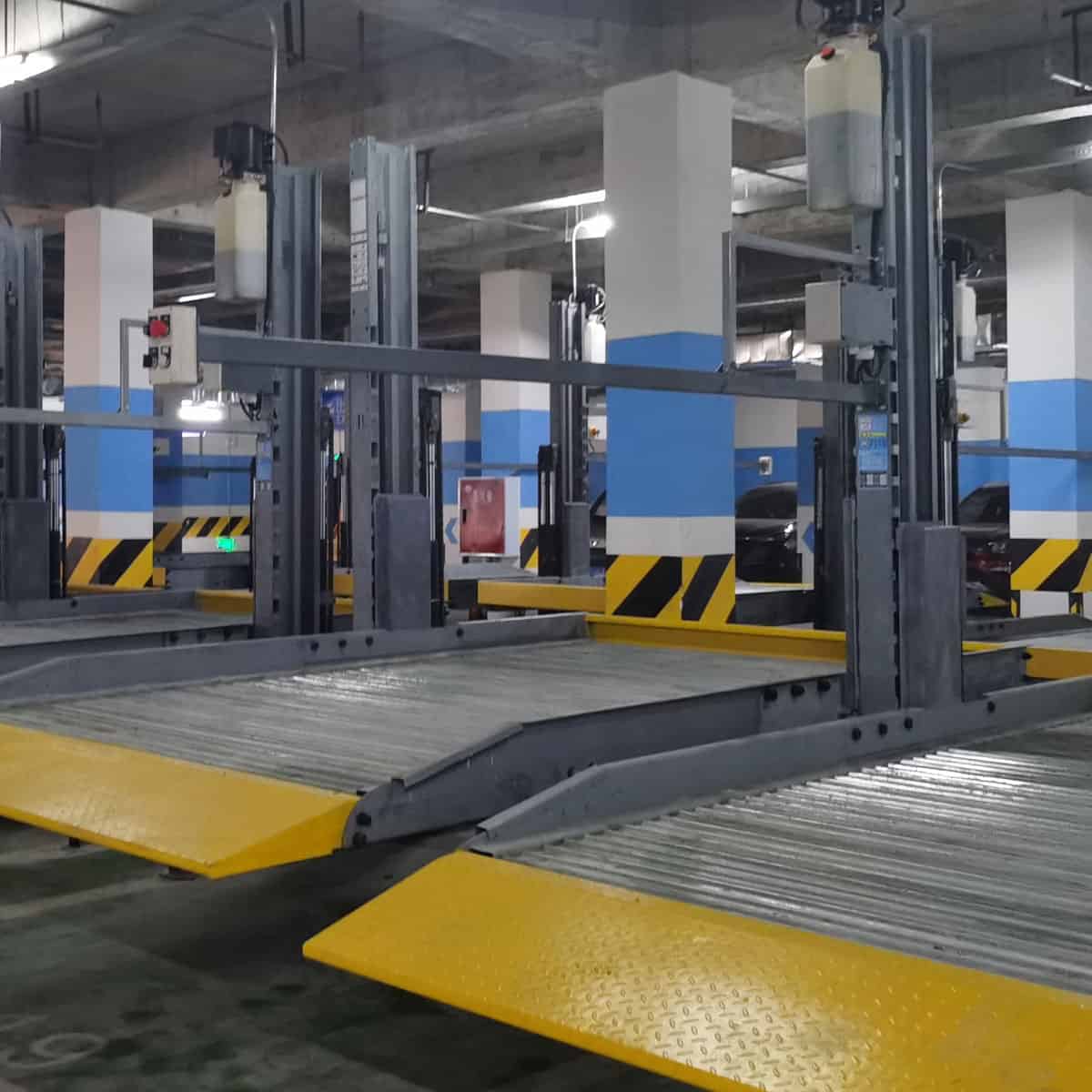 4柱立體車庫停車設(shè)備過驗(yàn)收兩柱簡易升降式停車設(shè)備租賃經(jīng)營