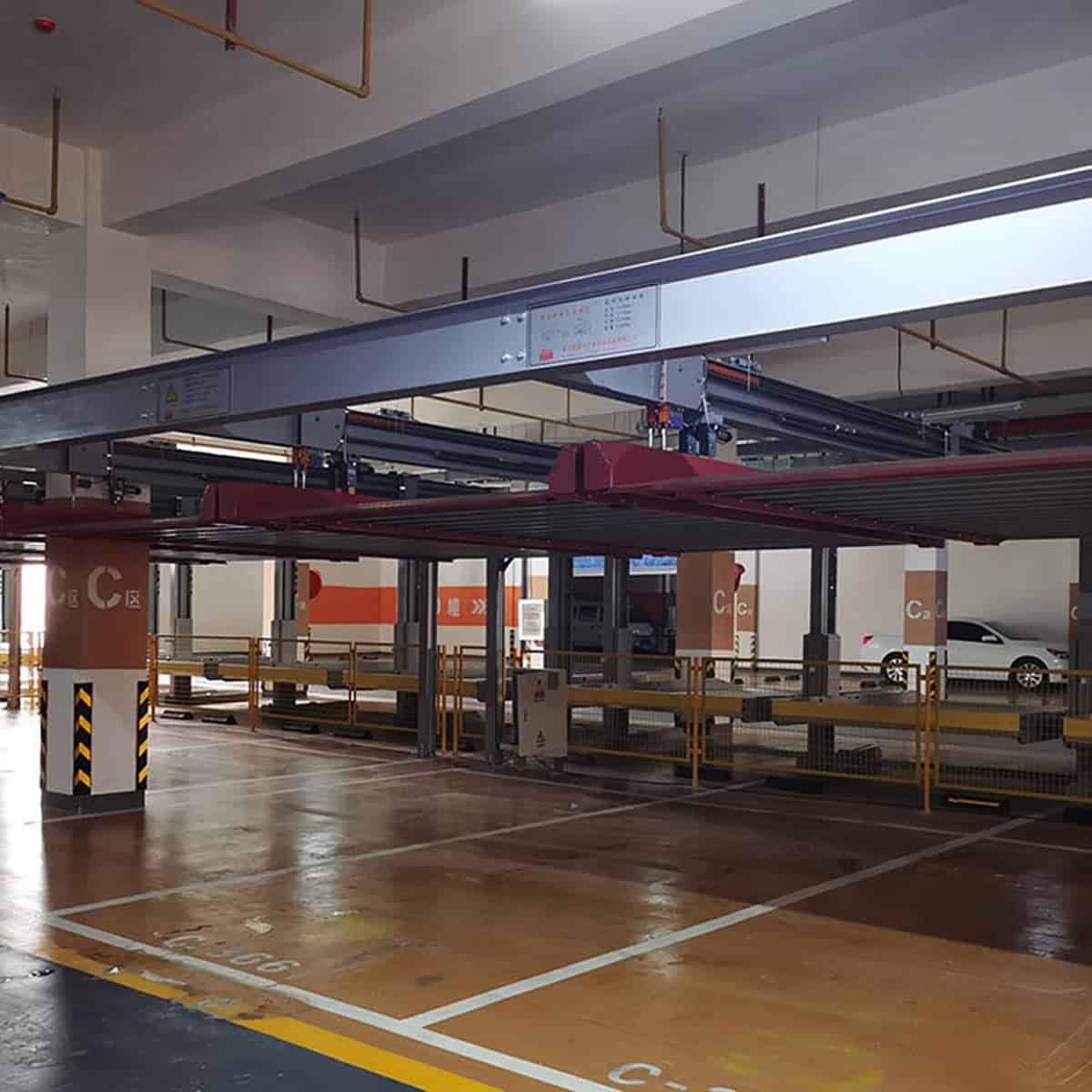 4柱立體車庫停車設(shè)備過驗(yàn)收四柱簡易升降式停車設(shè)備租賃經(jīng)營